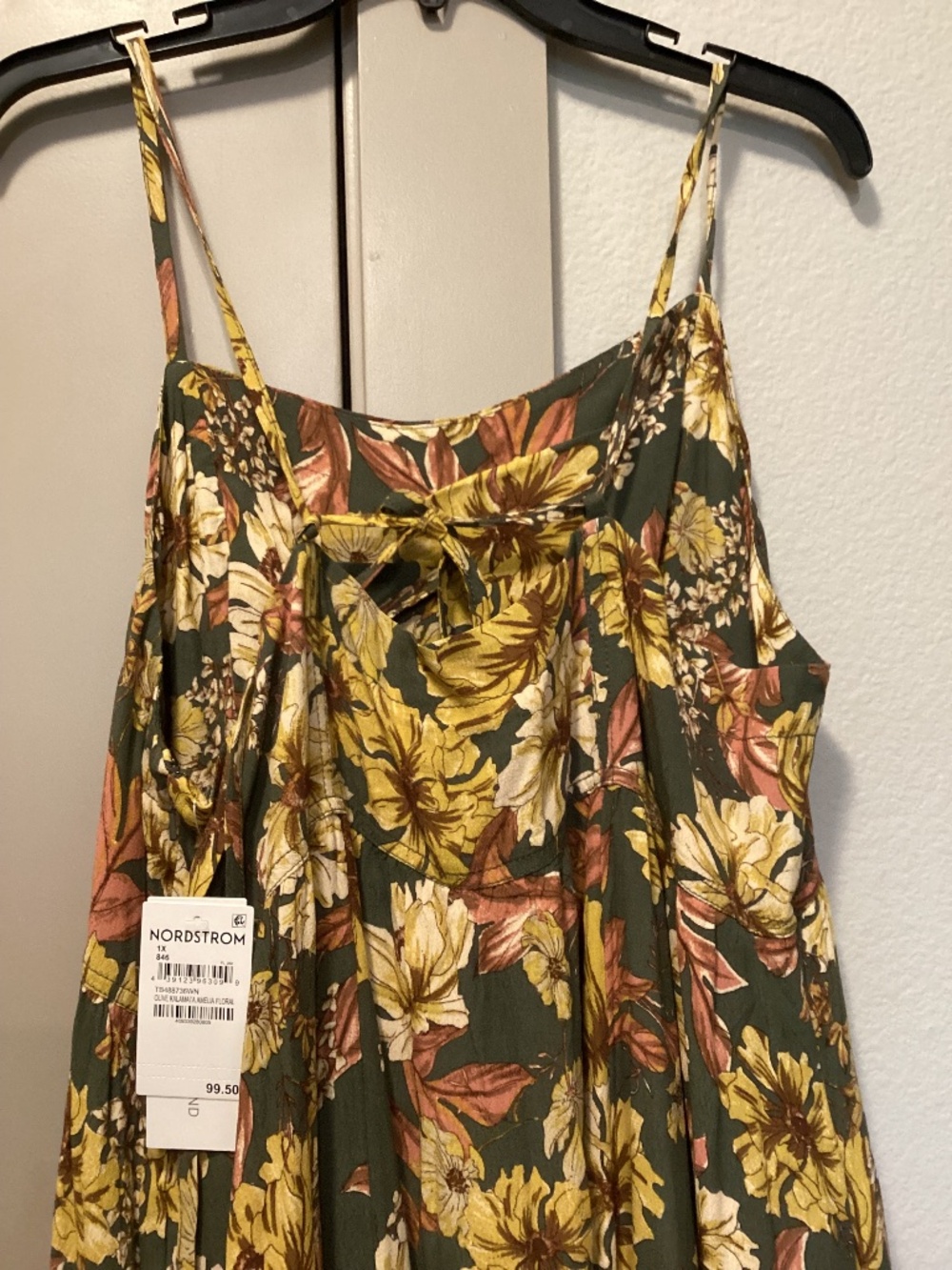 Treasure & Bond Floral Print Sleeveless Maxi Dress, size 1X - Picture 8 of 12